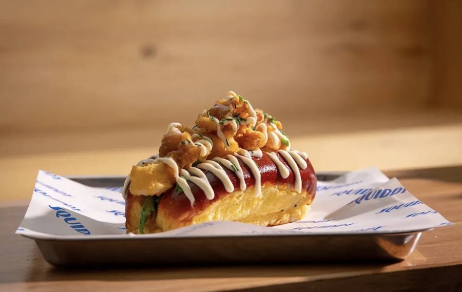 Golden Calamari Roll