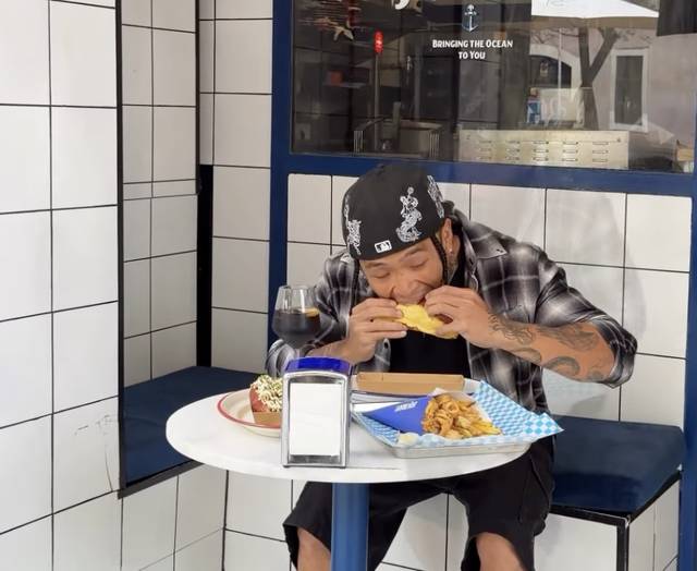 Lunch at the Squiddy counter